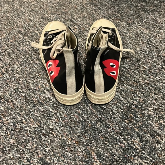 Comme des garcon black heart chucks - Picture 2 of 3